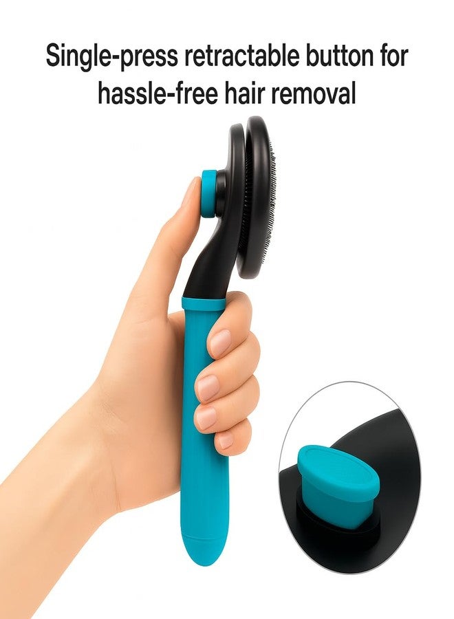 Blutails Dog Brush for Grooming - Cat Brush & Dog Comb for Shedding, Deshedding, and Pet Hair Removal - Gentle & Effective Brush for Dogs and Cats - Image 5